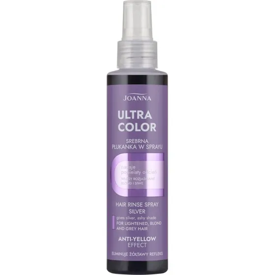 Joanna Ultra Color płukanka w sprayu srebrna 150ml