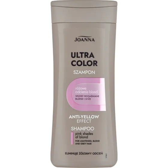 Joanna Ultra Color szampon różowe odcienie blond 200ml