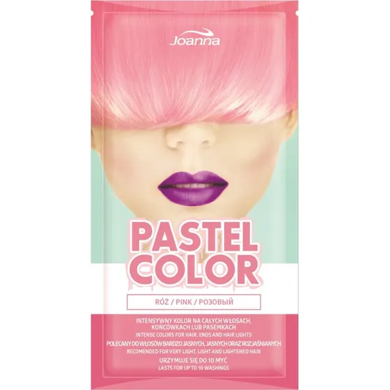 Joanna Pastel Color szampon koloryzujący Róż