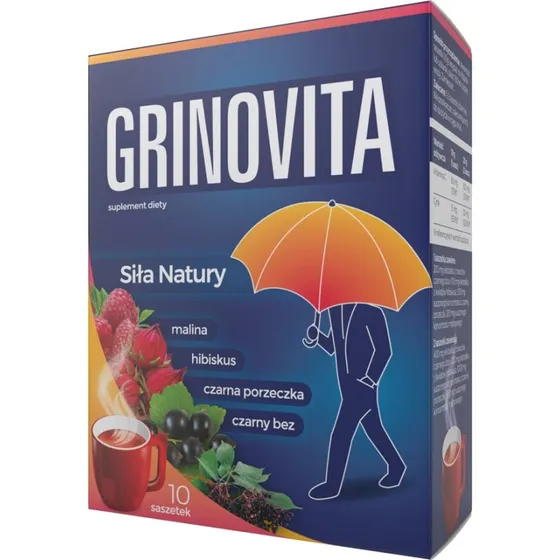 Grinovita Siła Natury suplement diety, 10 saszetek