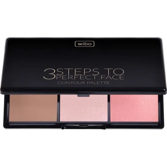 Wibo 3 Steps To Perfect Face Contour Palette Light 10g