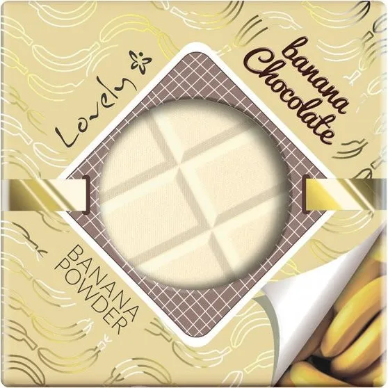 Lovely Banana Chocolate Powder bananowo-czekoladowy puder 9g