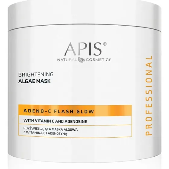 APIS Adeno-C Flash Glow rozświetlająca maska algowa 200g