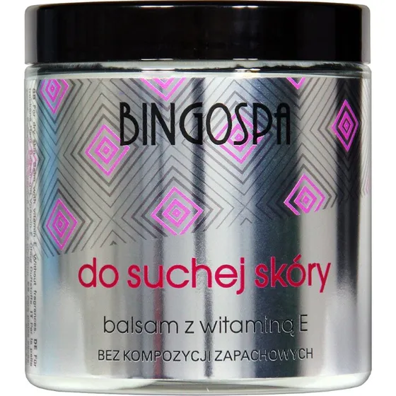 BingoSpa Bezzapachowy balsam do suchej skóry z witaminą E 250g