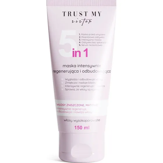 Trust My Sister 5in1 Maska do włosów wysokoporowatych 150ml
