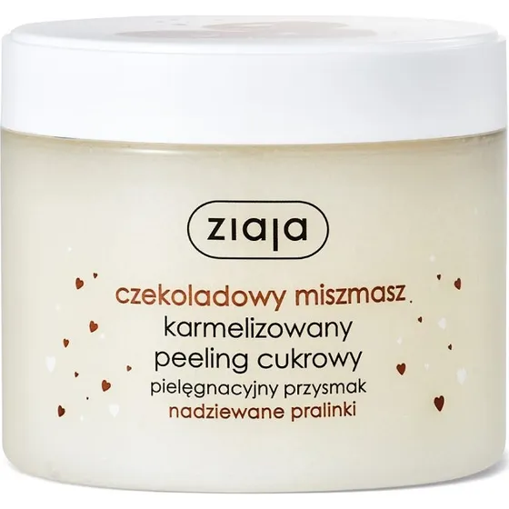 Ziaja Karmelizowany peeling cukrowy Czekoladowy Miszmasz 300ml