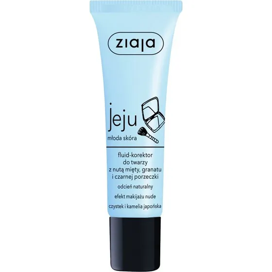 Ziaja Jeju Fluid-Korektor do twarzy, Naturalny, 30ml