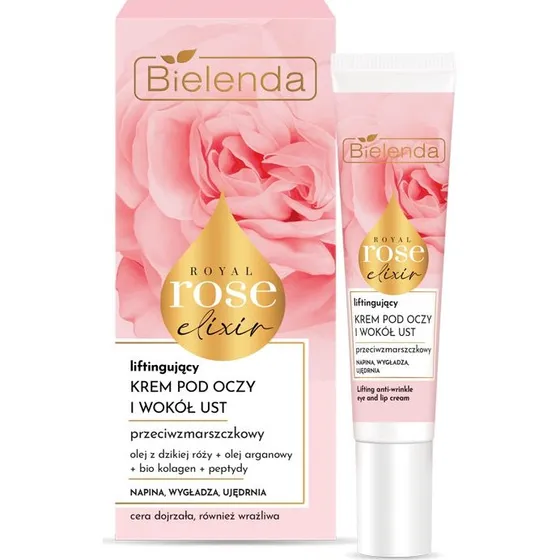 Bielenda Royal Rose Elixir przeciwzmarszczkowy krem liftingujący 15ml