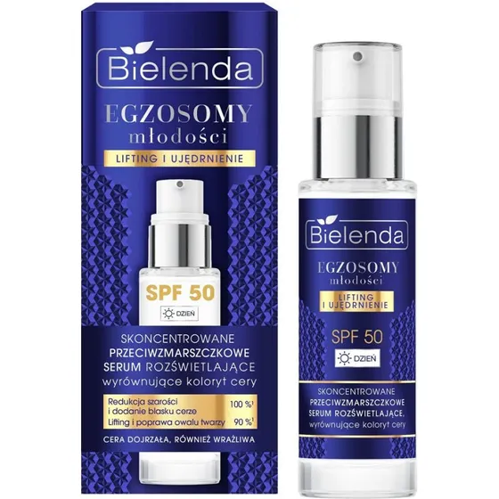 Bielenda Egzosomy Młodości Serum Przeciwzmarszczkowe SPF50 30ml