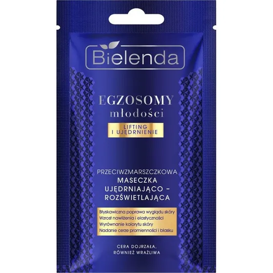 Bielenda Egzosomy Młodości Maseczka Ujędrniająco-Rozświetlająca 8g