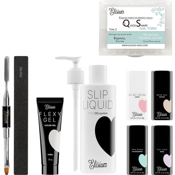 Elisium FlexyGel Maxi Quick Shape Typ 2 - Zestaw do manicure