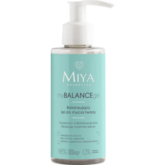 Miya Cosmetics MyBALANCEgel balansujący żel do mycia twarzy 140ml