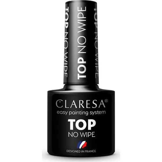 Claresa Top No Wipe top utwardzający do lakieru hybrydowego 5g