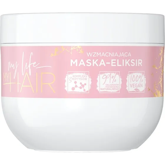 Eveline Cosmetics My Life My Hair wzmacniająca maska-eliksir 300ml