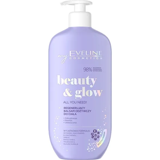 Eveline Cosmetics Beauty & Glow regenerujący balsam do ciała 350ml