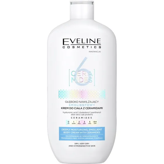 Eveline Cosmetics 6 Ceramides krem do ciała nawilżający 350ml