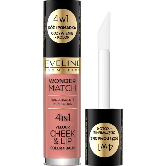Eveline Cosmetics Wonder Match Velour Cheek&Lip 01 (4.5ml)