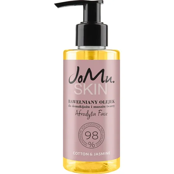 JoMu Afrodyta Face Bawełniany olejek do demakijażu i masażu 150ml