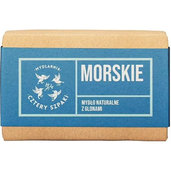 Mydlarnia Cztery Szpaki Mydło naturalne Morskie 110g