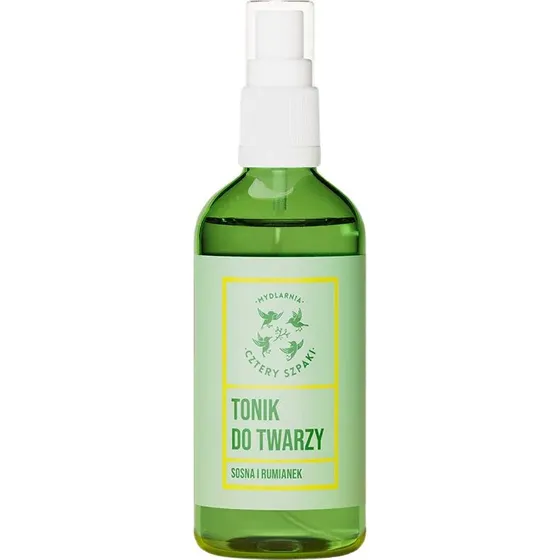 Mydlarnia Cztery Szpaki Tonik do twarzy Sosna i Rumianek 100ml