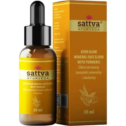 Sattva Serum Eliksir do Twarzy z Kurkumą i Kompleksem Mineralnym 30 ml