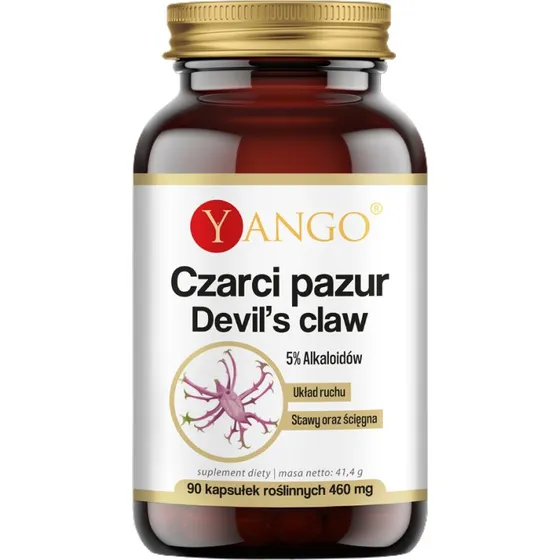 Yango Czarci Pazur 370 mg 90 kapsułek