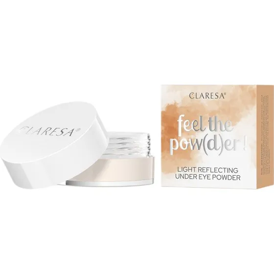 Claresa Feel The Pow(d)er! Sypki puder pod oczy 02 Beige 6g
