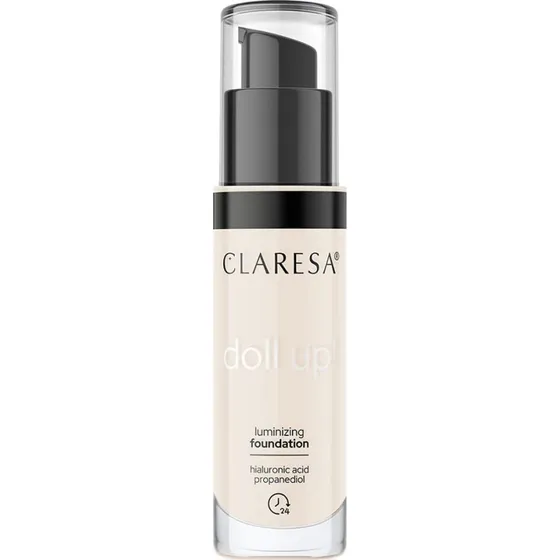 Claresa Doll Up! Podkład rozświetlający 03 Light-Medium 34g