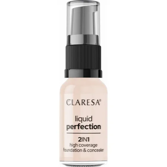 Claresa Liquid Perfection 2w1 Korektor i Podkład 103 Cool Medium 18g