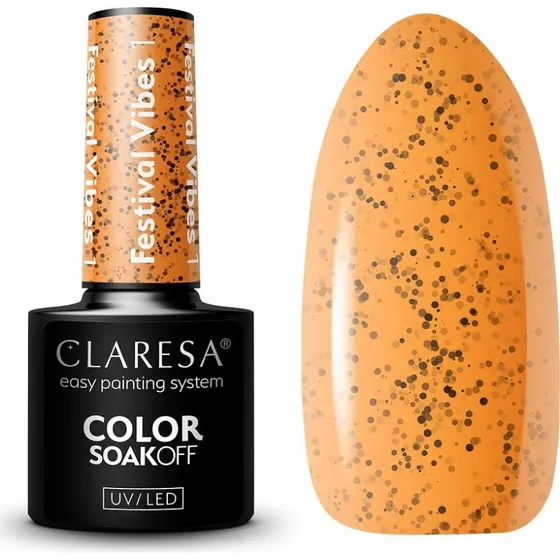 Claresa Soak Off UV/LED Festival Vibes lakier hybrydowy 15g