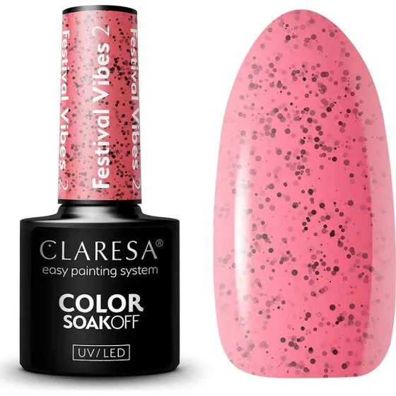 Claresa Soak Off UV/LED Festival Vibes lakier hybrydowy 2,5g