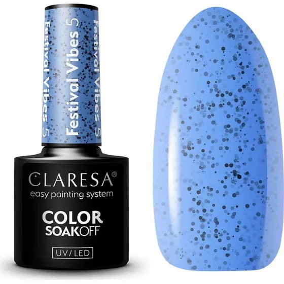 Claresa Soak Off UV/LED Festival Vibes lakier hybrydowy 5g