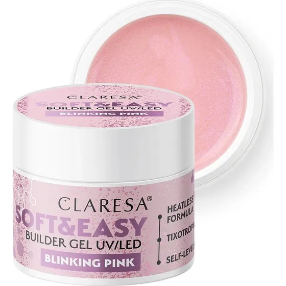 Claresa Soft&Easy Builder Gel żel budujący 90g Light Beige