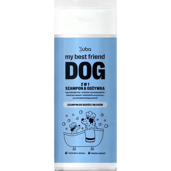 Luba My Best Friend DOG Szampon i Odżywka 2w1 dla psów, 200ml