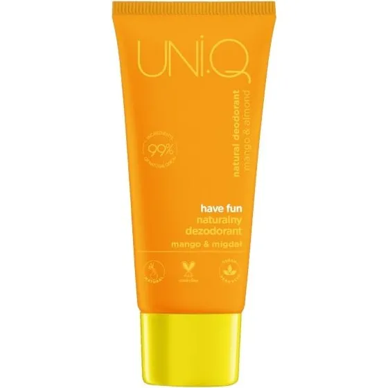 UNI.Q Have Fun naturalny dezodorant Mango i Migdał 50ml