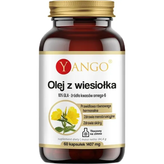 Yango Olej z wiesiołka 60 kapsułek