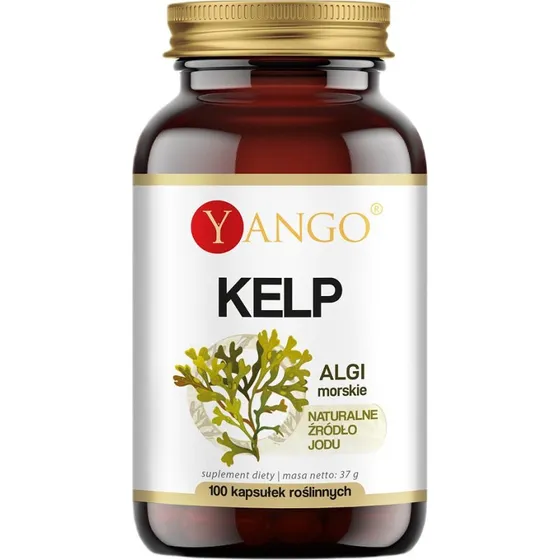 Yango Kelp Minerały Jod 100 kapsułek