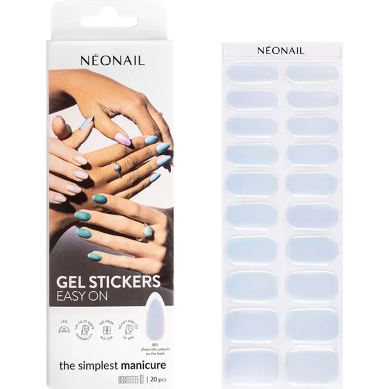NEONAIL Gel Stickers Easy On M11 - Lakier Hybrydowy w Naklejce