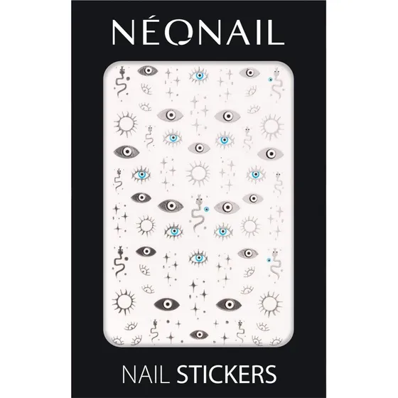 NEONAIL Naklejki na paznokcie Boho Silver