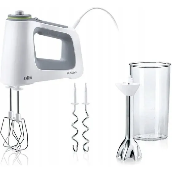 Braun MultiMix5 HM5107 9 biegw 750W biay