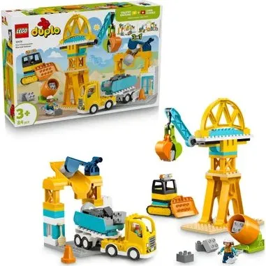 LEGO Duplo 10476 Plac budowy z pojazdami 3 w 1