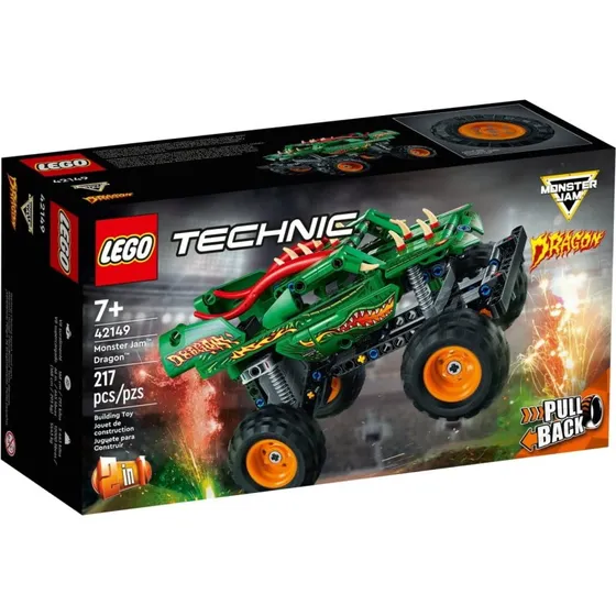 LEGO Technic Monster Jam Dragon 42149 2 w 1