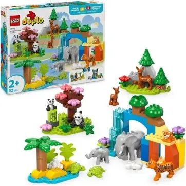 LEGO DUPLO Rodziny dzikich zwierzt 3 w 1 (10446)