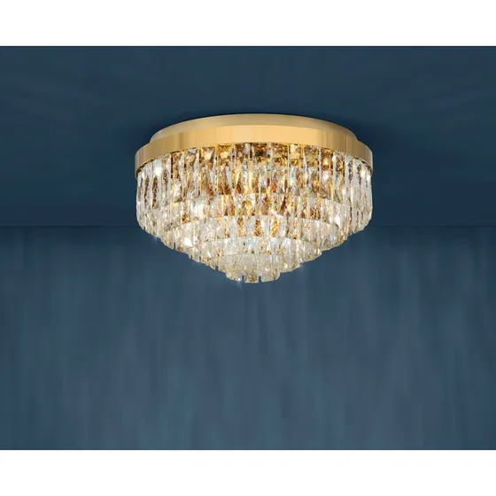 Stars of Light Valparaiso - Lampa sufitowa złota, Ø 48 cm