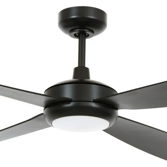 Wentylator sufitowy Beacon Slipstream z oświetleniem LED, czarny