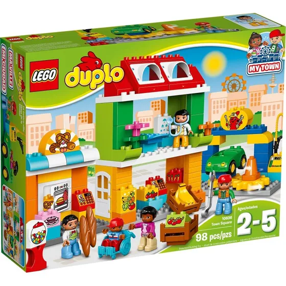 LEGO DUPLO 10836 Miasteczko zestaw z 98 klockami