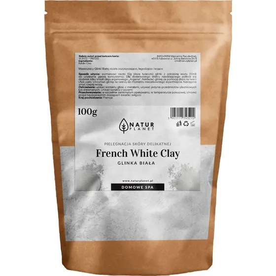 Natur Planet Glinka biała oryginalna francuska 100g