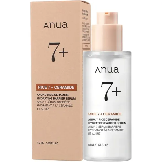ANUA Rice 7 Ceramide Hydrating Barrier Serum 50ml