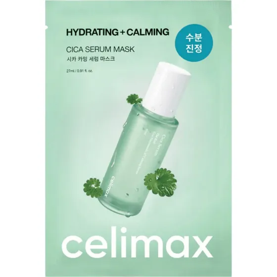 Celimax The Real Cica Calming Serum Mask, 27 ml