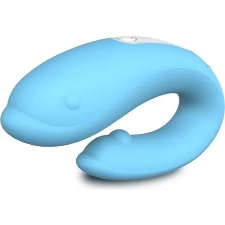 S-HANDE Winter-RTC elastyczny wibrator zdalnie sterowany, Light Blue